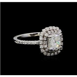 1.52 ctw Diamond Ring - 14KT White Gold