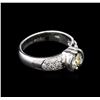 Image 1 : 0.70 ctw Diamond Ring - 14KT White Gold
