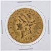 Image 1 : 1878 $20 AU Liberty Head Double Eagle Gold Coin