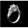 Image 3 : GIA Cert 2.01 ctw Diamond Ring - 18KT White Gold
