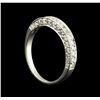 Image 4 : 0.80 ctw Diamond Ring - 18KT White Gold