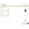 Image 5 : 14KT White Gold GIA Certified 16.65 ctw Tanzanite and Diamond Pendant With Chain