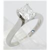 Image 2 : GIA Certified 1.04 ctw Diamond Ring - 18K White Gold
