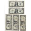 Image 1 : 1957 $1 Silver Certificate Currency Lot of 5