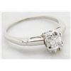 Image 7 : 0.29 ctw Diamond Ring - 14KT White Gold
