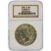 Image 1 : 1922-S NGC MS62 Peace Silver Dollar