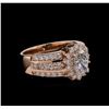 Image 1 : 2.12 ctw Diamond Ring - 14KT Rose Gold