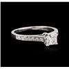 18KT White Gold 1.18 ctw Diamond Ring