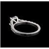 Image 3 : 1.52 ctw Black Diamond Ring - 14KT White Gold
