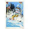 Downhill Skier by Henrie (1932-1999)