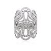Image 2 : 14KT White Gold 1.62 ctw Diamond Ring