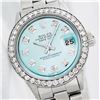 Rolex Stainless Steel Diamond DateJust Ladies Watch