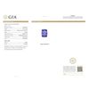 Image 6 : 14KT White Gold GIA Certified 26.74 ctw Tanzanite and Diamond Ring
