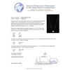 Image 4 : 14KT White Gold GIA Certified 1.70 ctw Diamond Necklace