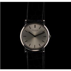 Patek Philippe 18KT White Gold Calatrava Men's Watch