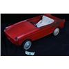 Antique Vintage Red Pedal Car c.1930-50's