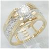 Image 3 : 1.00 ctw Diamond Ring - 14KT Yellow Gold