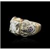 Image 3 : 10KT Two-Tone Gold 1.00 ctw Diamond Ring