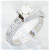 Image 3 : 1.17 ctw Diamond Ring - 14KT White Gold