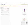 Image 4 : 14KT White Gold GIA Certified 8.26 ctw Tanzanite and Diamond Ring