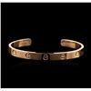 Cartier 18KT Rose Gold Cuff Bracelet