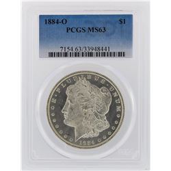 1884-O PCGS MS63 Morgan Silver Dollar