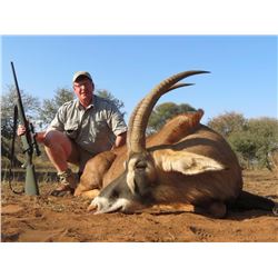 South African safari for one roan bull (5 days)