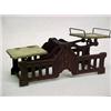 Image 2 : Tin doll's balance scale and set of weights,