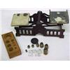 Image 3 : Tin doll's balance scale and set of weights,