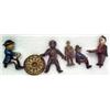 Image 3 : One lot of C.1920 cast iron toys and figures
