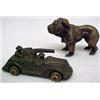 Image 4 : One lot of C.1920 cast iron toys and figures