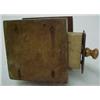 Image 4 : Doll's coffee mill, gilt metal grinder on woo