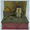 Image 1 : Wooden musical mechanical toy, girl spins and