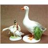Image 1 : Two porcelain Herend duck figurines including
