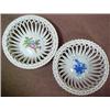 Image 3 : Three Herend bowls with basket weave design,