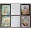 Image 1 : Six porcelain Victorian lithopane panels, fou
