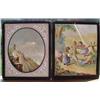 Image 3 : Six porcelain Victorian lithopane panels, fou
