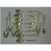 Image 1 : Thirteen silver souvenir spoons including Des