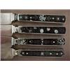 Image 2 : Twelve 8 1/4" knives with Japanese lacquer an