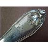 Image 3 : Set of six coin silver serving spoons with sh