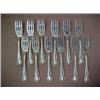 Image 1 : Set of twelve sterling pastry forks, Simmons