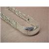 Image 5 : English silver sugar tongs, pierced arms and