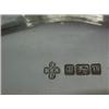 Image 4 : English silver salver with piecrust fluted ri