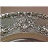 Image 4 : Three sterling silver service plates, raised