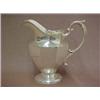 Image 1 : Sterling silver water pitcher, paneled sides,