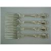 Image 1 : Four Tiffany "Richelieu" sterling silver fork
