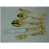 Image 1 : Tiffany "Richelieu" gold finish sterling silv
