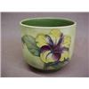 Image 2 : Moorcroft cachepot, red pansies and green lea