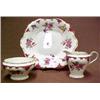 Image 2 : Aynsley China dessert set including four teac
