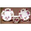Image 4 : Aynsley China dessert set including four teac